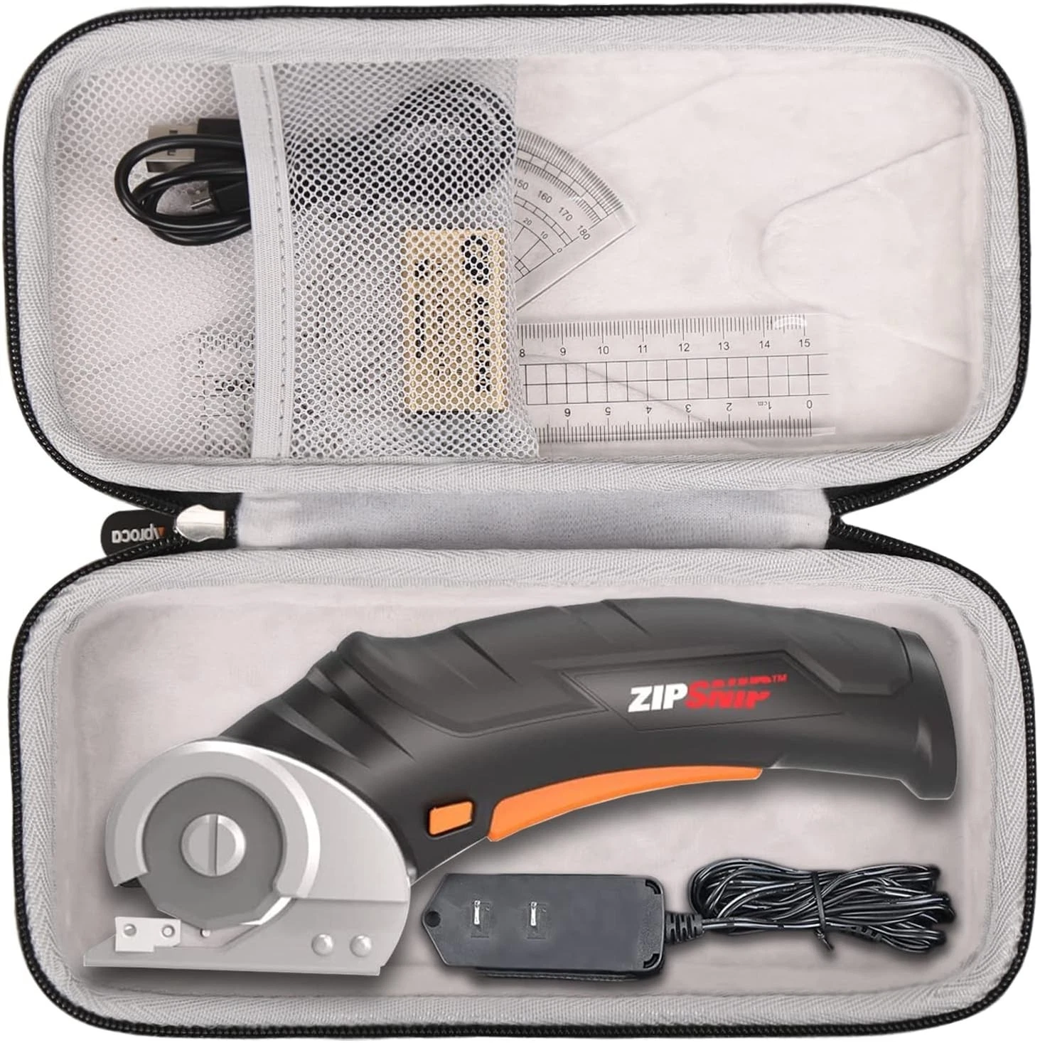 s-l1600 (31) Hard Travel Storage Case, Fit for WORX WX082L WX081L 4V Zipsnip Cordle - Image 1