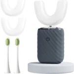 Ultrasonic Automatic Electric Toothbrush for Adults- U Shaped self Brushing Toot