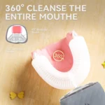 Ultrasonic Automatic Electric Toothbrush for Adults- U Shaped self Brushing Toot - Image 5