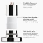 THE JOLIE FILTERED SHOWERHEAD with Shower Filter System- High Pressure Showerhea - Image 3