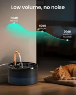 Cat Water Fountain, 71Oz2.1L Cat Fountain for Drinking with Copper Faucet, Misf - Image 6