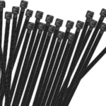 HMROPE 100Pcs Cable Zip Ties Heavy Duty 8 Inch, Premium Plastic Wire Ties with 5