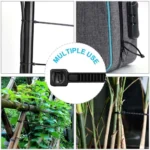 HMROPE 100Pcs Cable Zip Ties Heavy Duty 8 Inch, Premium Plastic Wire Ties with 5 - Image 5